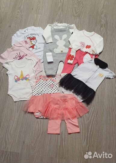 Боди комбинезон слип р. 74