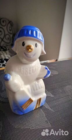 Статуэтка Снеговик-вратарь