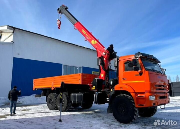 КАМАЗ 43118 с КМУ, 2024