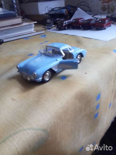 Модель Chevrolet Corvette 1957 мас.1/34