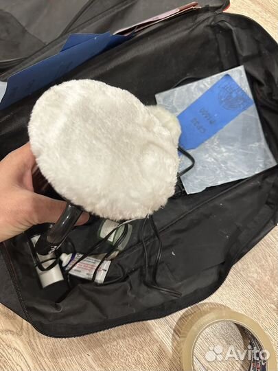 Полеровочная машинка от прикуривателя