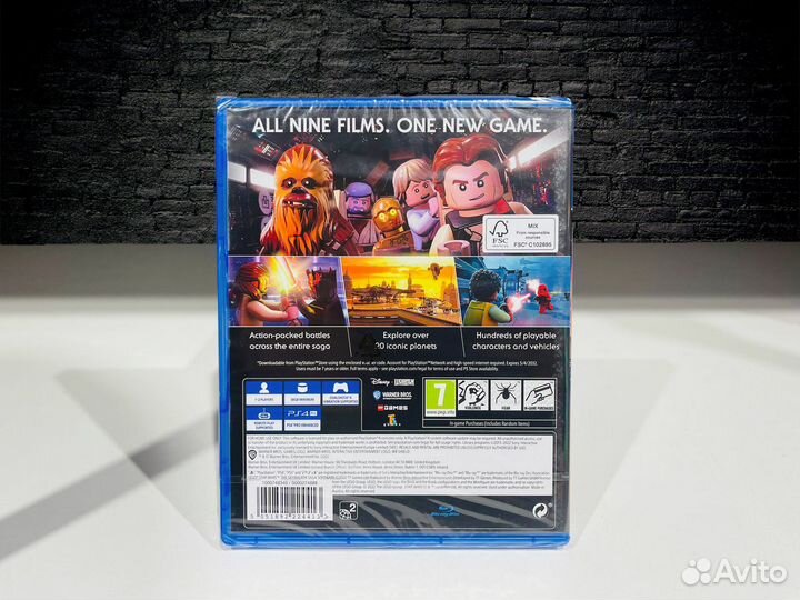 NEW lego Star Wars Skywalker Saga для PS4