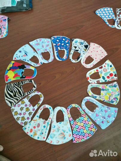 Маски детские Неопрен