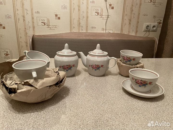 Чайный сервиз ссср*новый