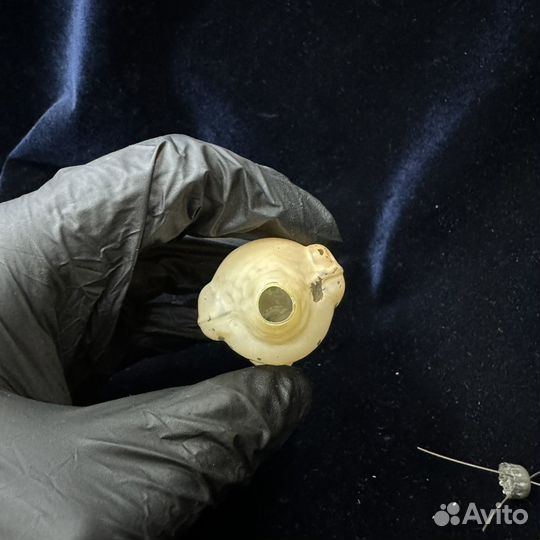 Елочная игрушка собака щенок пес С бантиком СССР