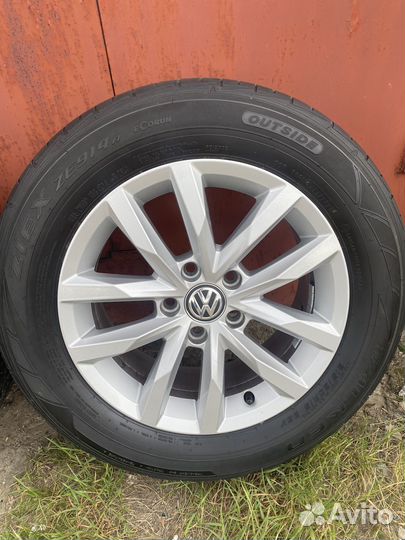 Диски r 16 (колеса летние )vw