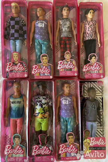 Barbie fashionistas ken кены