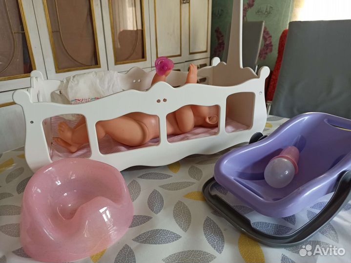 Интерактивная кукла бейби борн