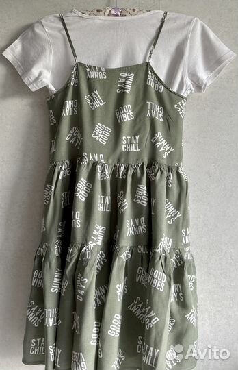 Вещи пакетом на девочку 140 146