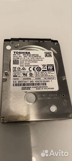 Жесткий диск 500 гб 2.5