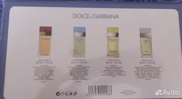 Набор подарочный Dolce&Gabbana