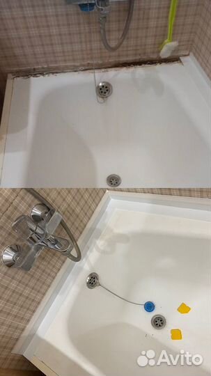 Герметизация, замена герметика в ванной