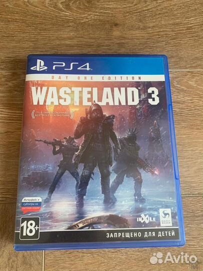 Игры для приставок ps4 Wasteland 3