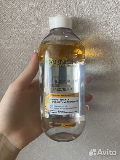 Мицелярная вода garnier