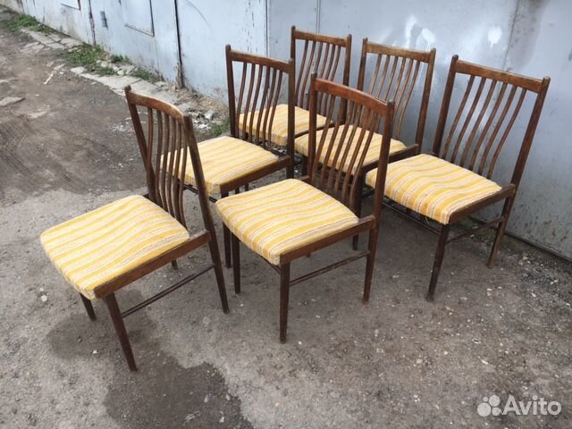 Стулья винтажные, Правинец ЧССР, времён СССР