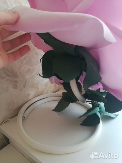 Светильник роза