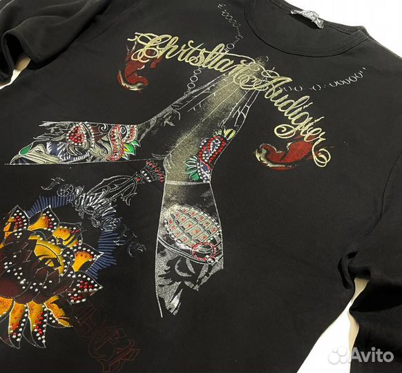 Четыре футболки affliction лонгсливы ed hardy y2k