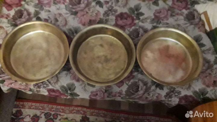 Таз латунный