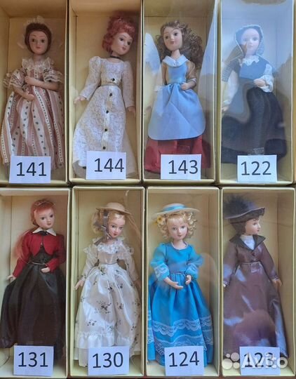 Куклы фарфоровые, коллекционные