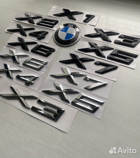 Шильдик значок BMW X1 X3 X2 X4 X5 X6 X7 e f g