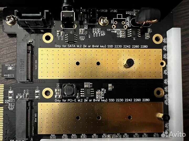 Плата расширения pci-e m2