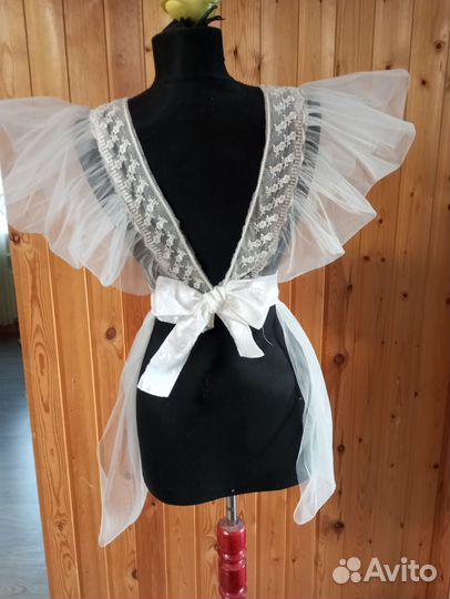 Школьный фартук для девочки 146