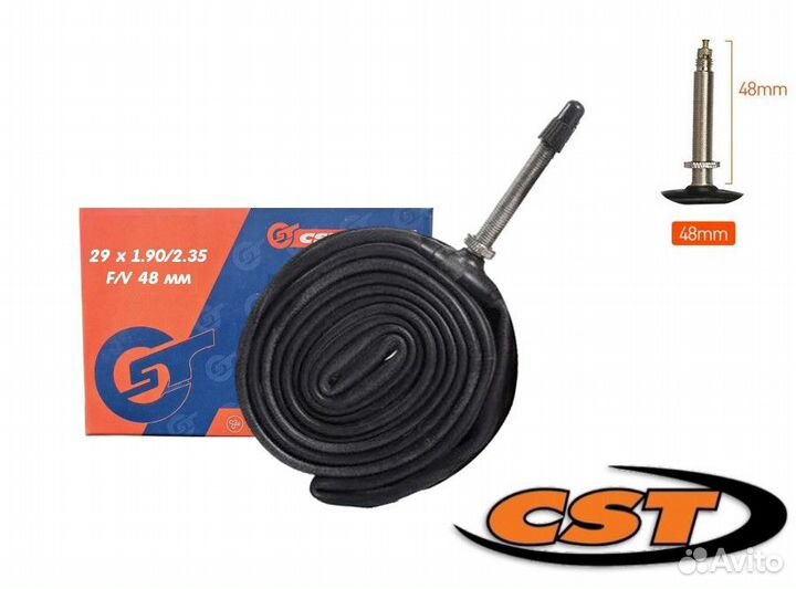 Камера велосипедная CST 29x1.90/2.35 F/V 48 мм