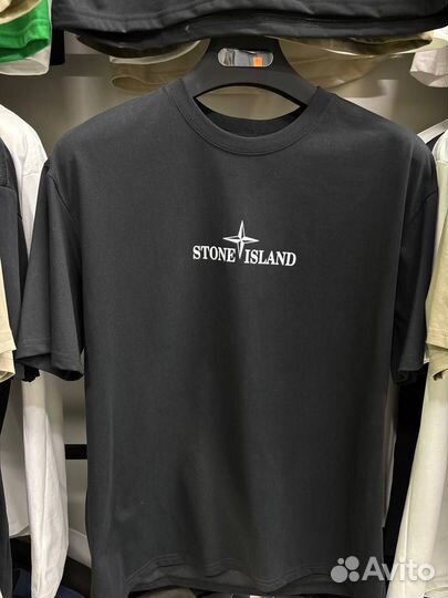 Stone island футболка оверсайз