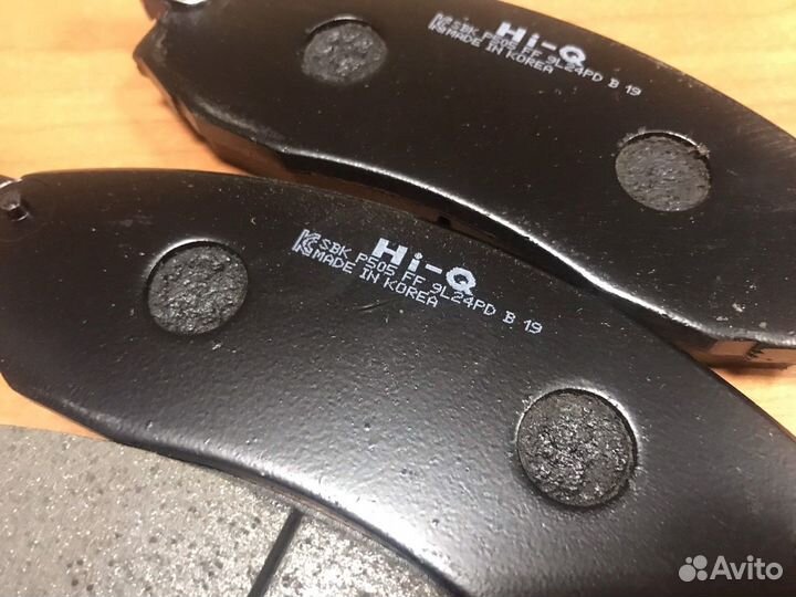 Передние колодки Mitsubishi l200 2000-2007