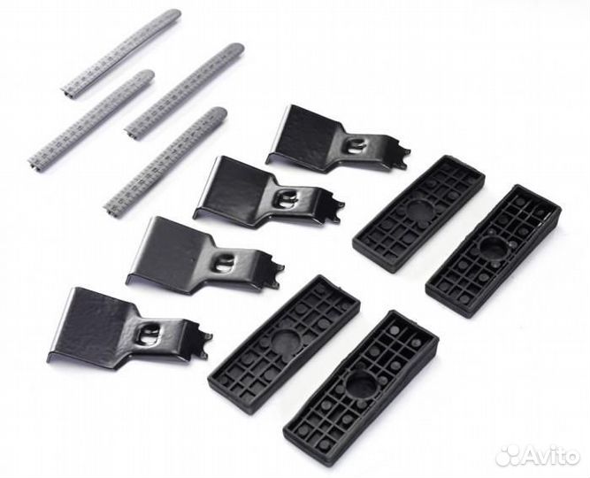 Багажник с аэродинамическими дугами на Лада Веста