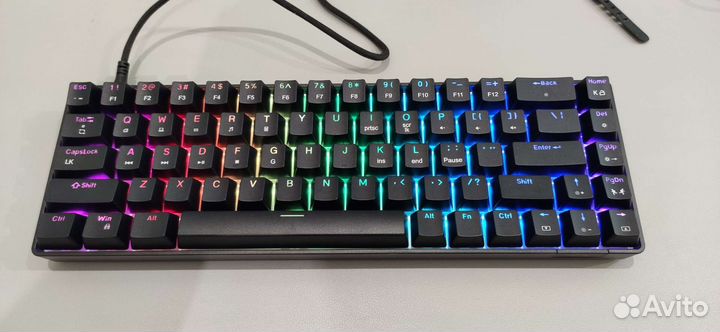 Механическая клавиатура freewolf t8 RGB