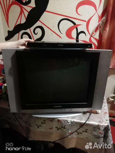 Телевизор+двд