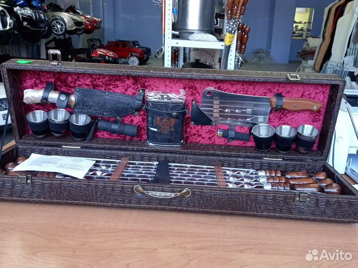 Подарочный шашлычный набор кизляр