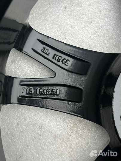 Литье диски r16 5x114.3 sport black et.40dia 67,1