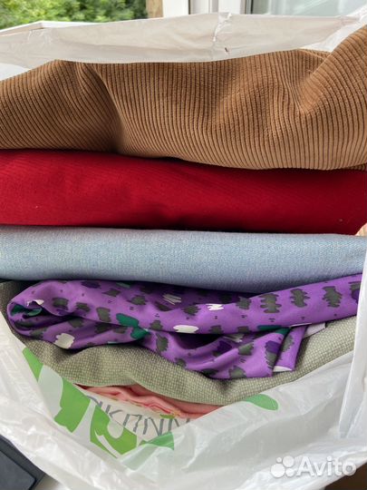 Отрезы ткани из СССР