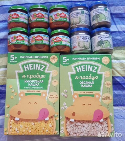 Детские каши и пюре