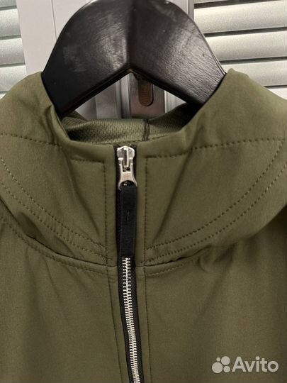 Куртка ветровка stone island soft shell хаки