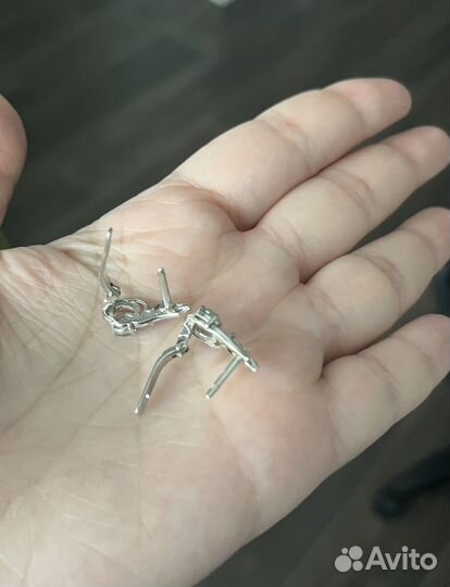 Серебряные серьги