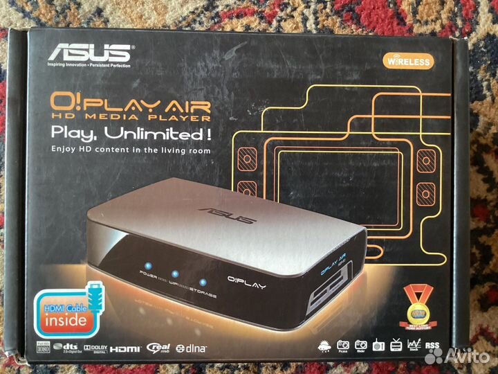 Медиаплеер asus HDP-R3