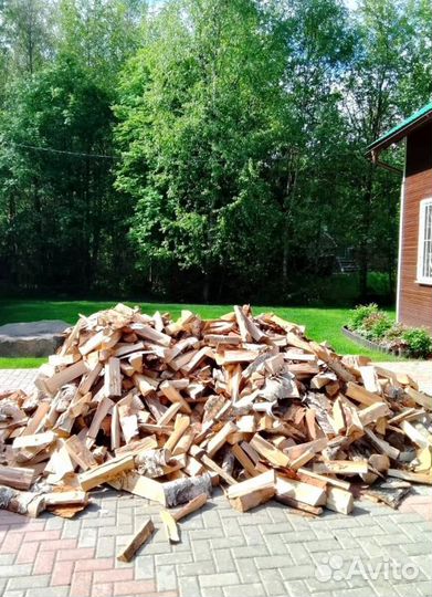 Дрова Береза навалом сухие в Выборге любого объема