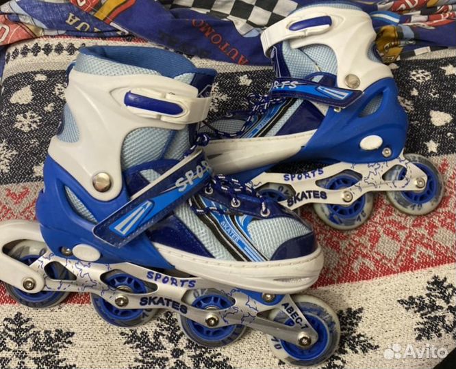 Детские ролики с защитой