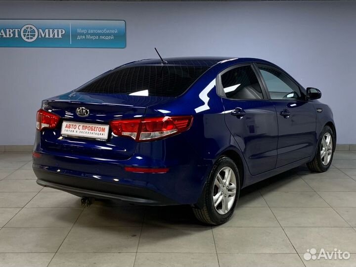 Kia Rio 1.6 AT, 2015, 114 943 км