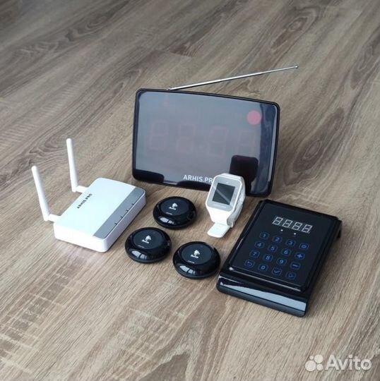 Кнопка вызова официанта, персонала беспроводная