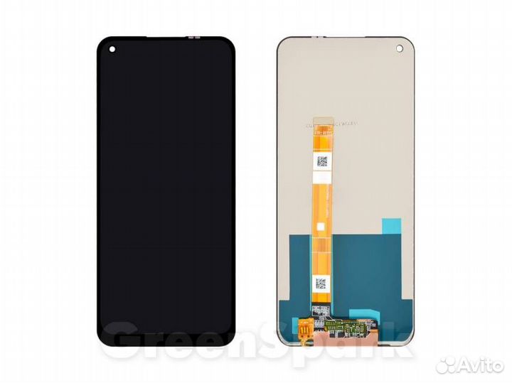Дисплей для Oppo A55/A54/A95 4G +тач черный copy