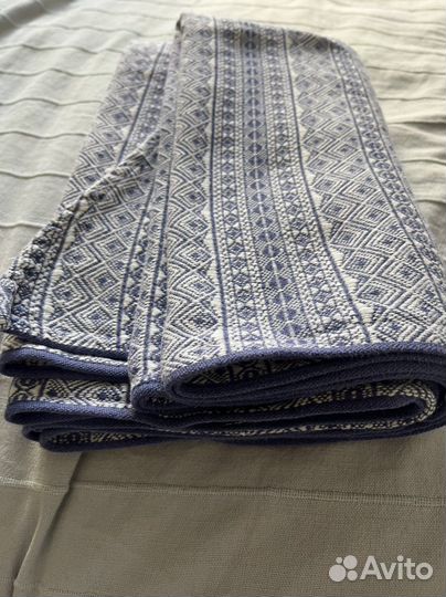 Слинг шарф didymos индио бело голубой 2ка