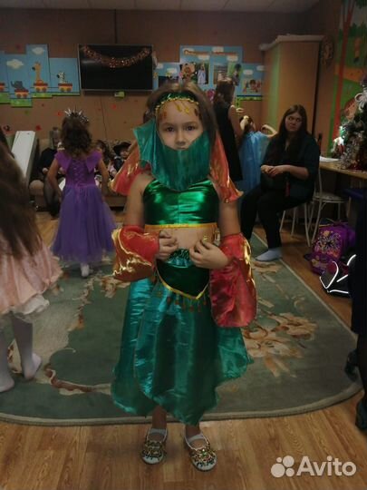 Новогодний костюм шахоризады, на девочку 6,7 лет