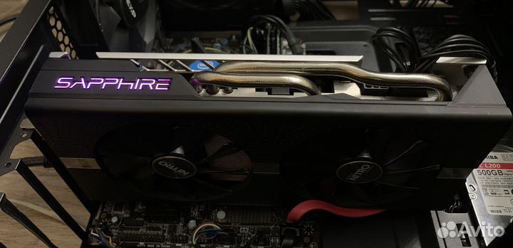 Видеокарта RX580 4GB Sapphire Nitro+