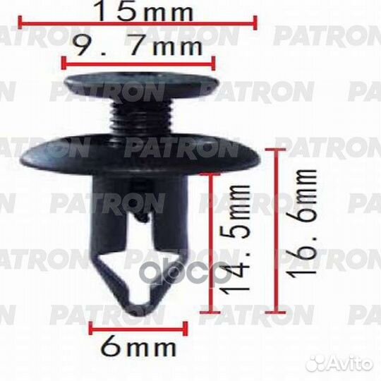 Крепеж (клоп) 'P37-0492 patron
