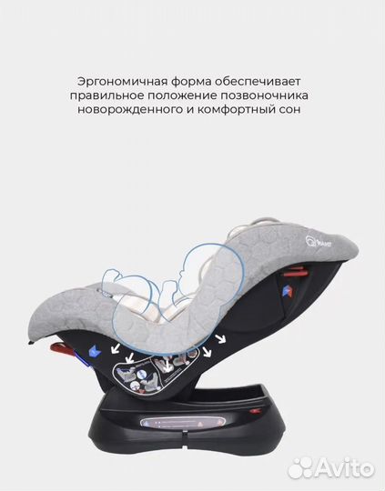 Автомобильное детское кресло от 0 до 18 кг Rant