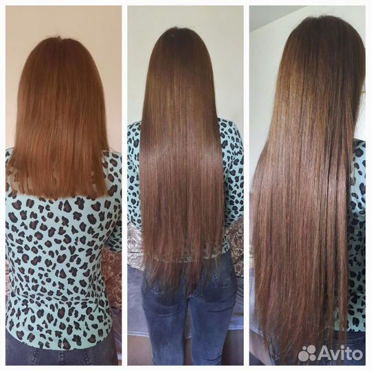 Наращивание волос биопротеин